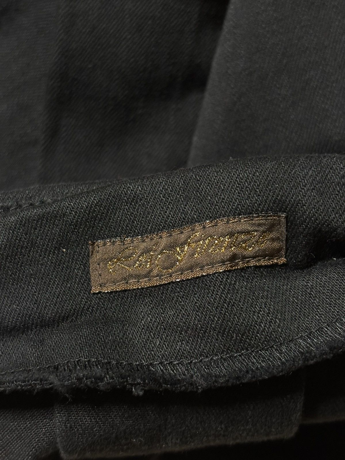 Japanese Brand 2000’s Rei Firenze - Bondage Strap Skirt Gothic Style Size 28" / US 6 / IT 42 - 5 Thumbnail