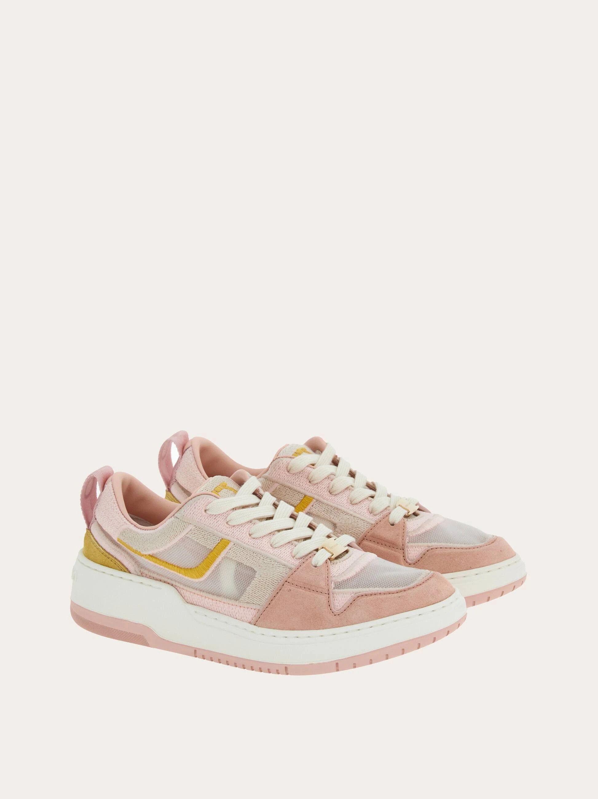 Salvatore Ferragamo o1s1rm0824 Destiny Low-Top Sneakers in Multicolor Size US 9.5 / IT 39.5 - 3 Thumbnail