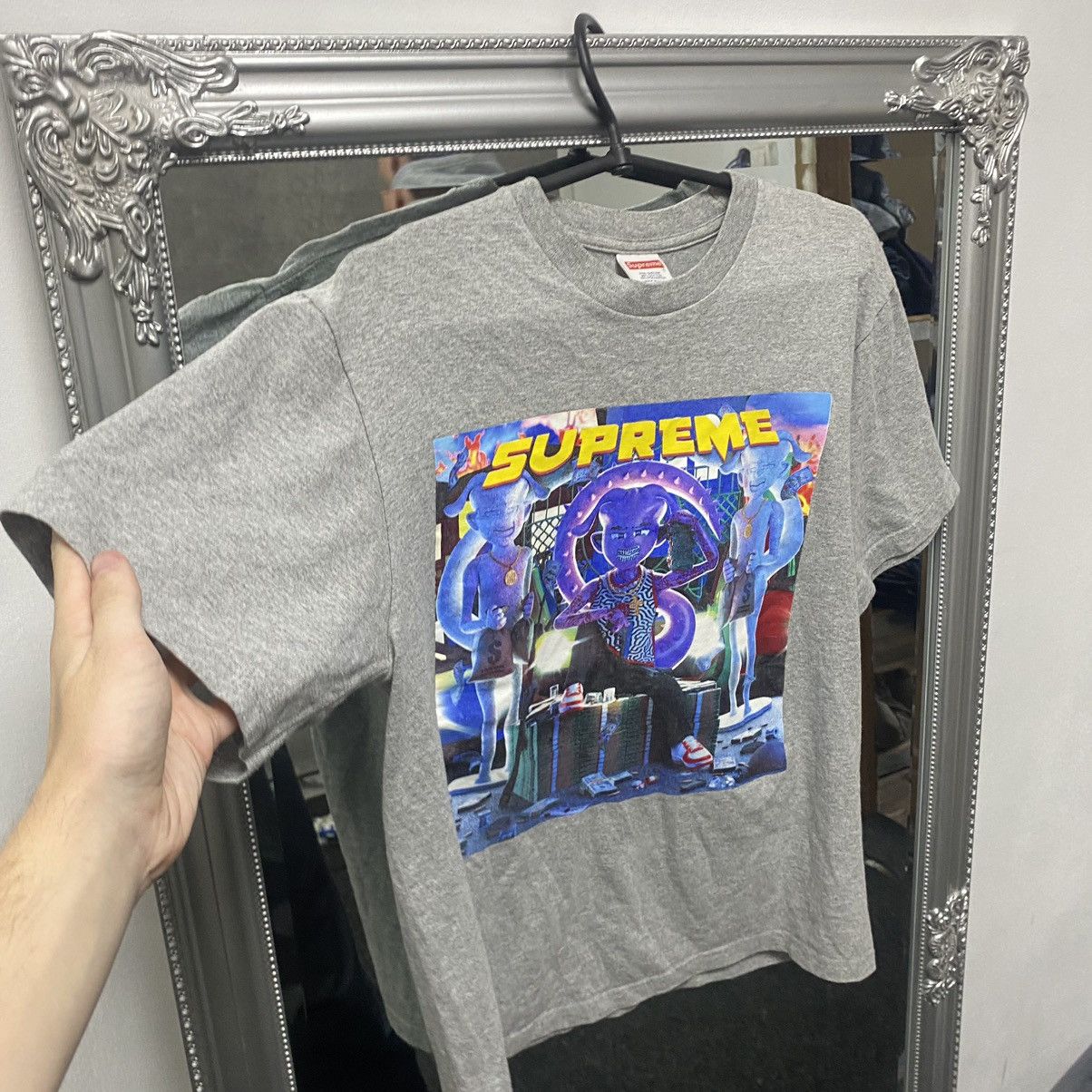 Supreme SUPREME T-SHIRT BIG LOGO Size US S / EU 44-46 / 1 - 5 Thumbnail