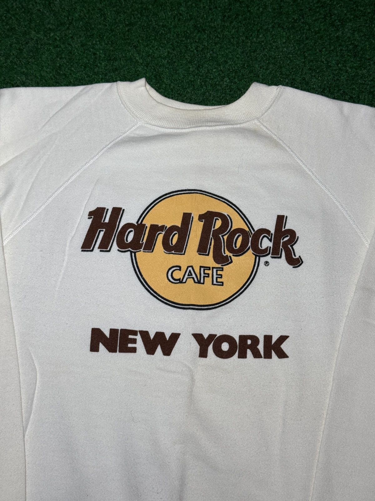 Hard Rock Cafe Vintage 80s Hard Rock Cafe New York S/M Crewneck Sweatshirt Size US M / EU 48-50 / 2 - 2 Thumbnail