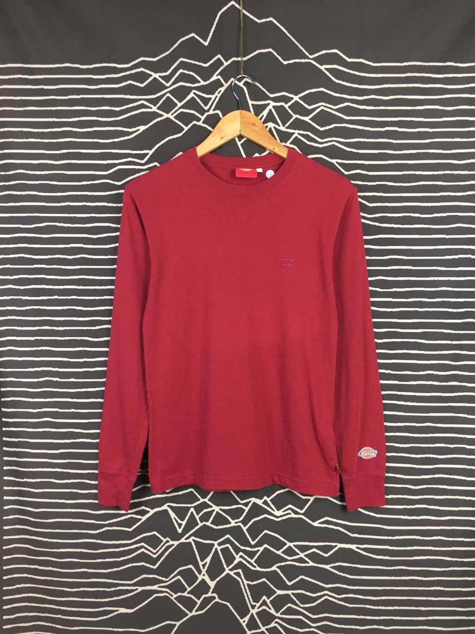 Dickies × Vintage Vtg Dickies Workwear Embroidered Logo Longsleeve Tee Size US M / EU 48-50 / 2 - 1 Thumbnail