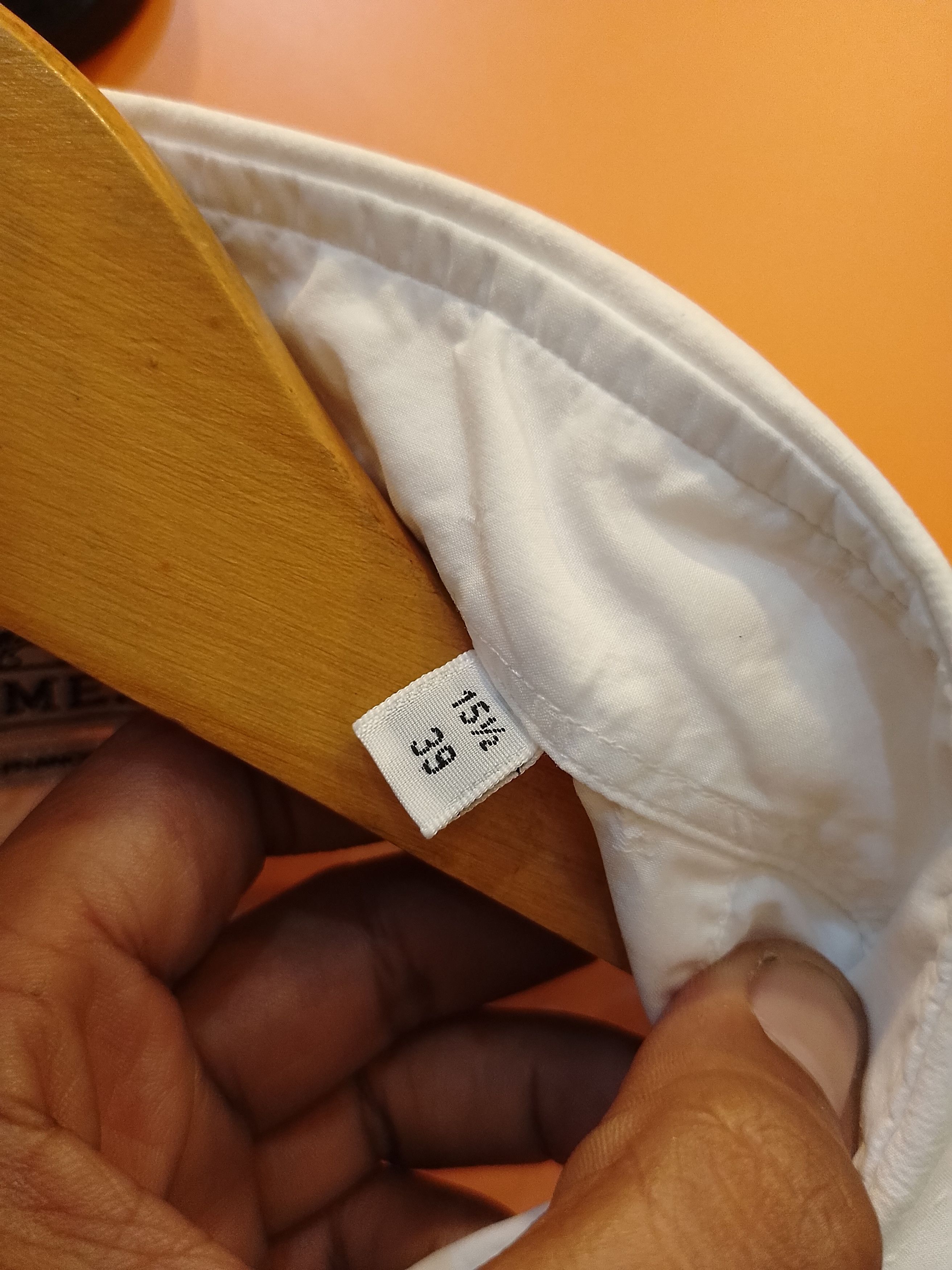 Hermes Hermes White Shirt Monogram Size US L / EU 52-54 / 3 - 3 Thumbnail