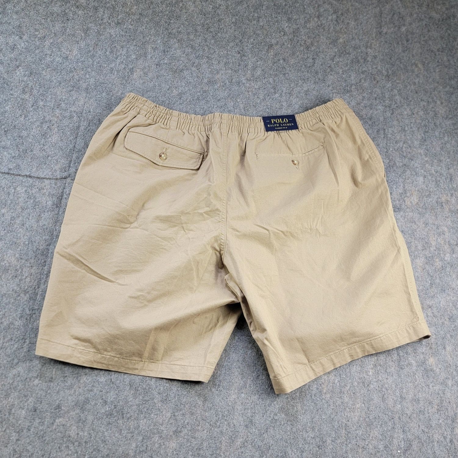 Polo Ralph Lauren Polo Ralph Lauren Chino Shorts Khaki Beige Classic Fit 9" Size US 40 / EU 56 - 2 Thumbnail