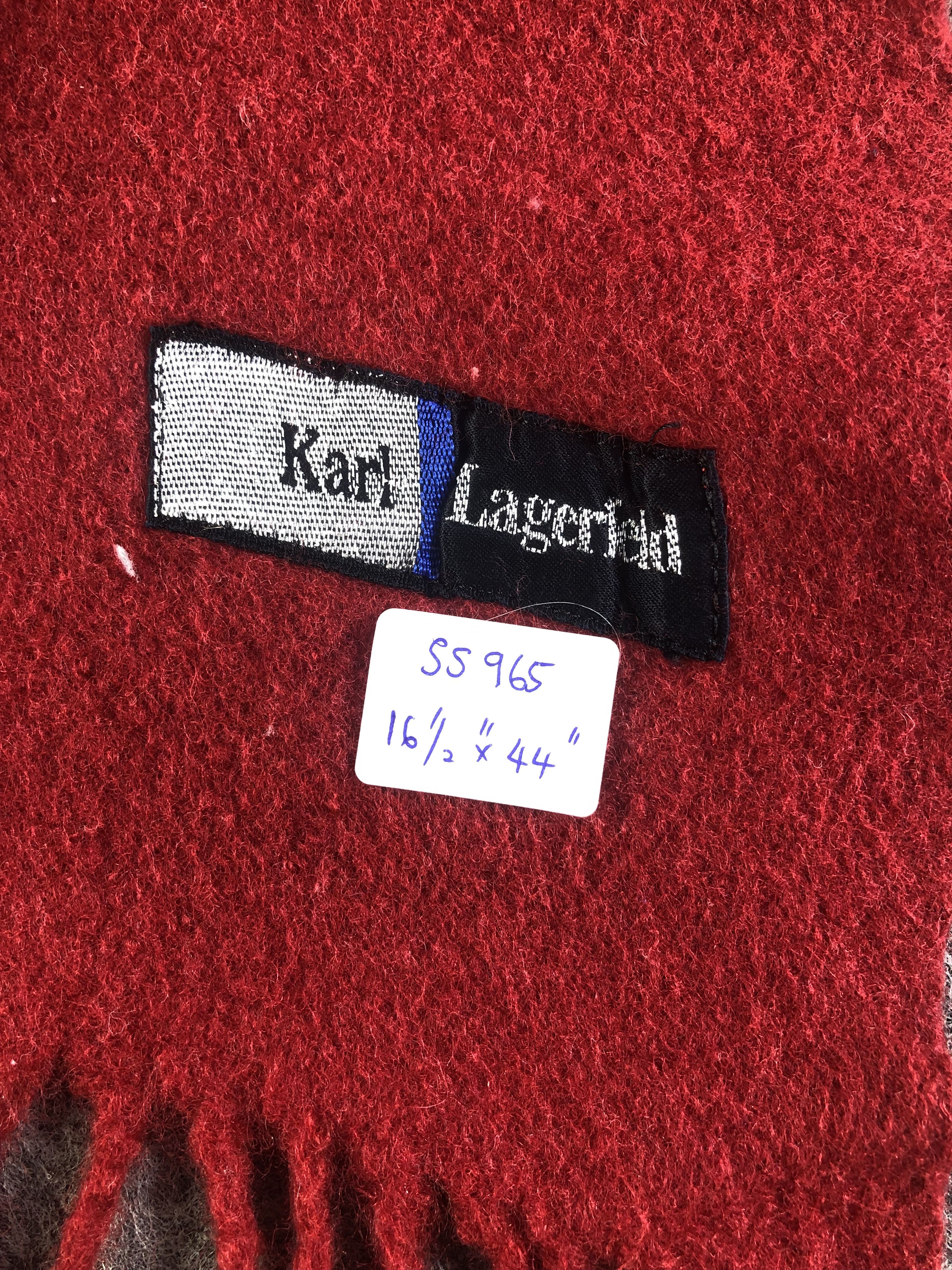 Karl Lagerfeld Karl Lagerfeld Scarf / Muffler / Neckwear Size ONE SIZE - 3 Thumbnail