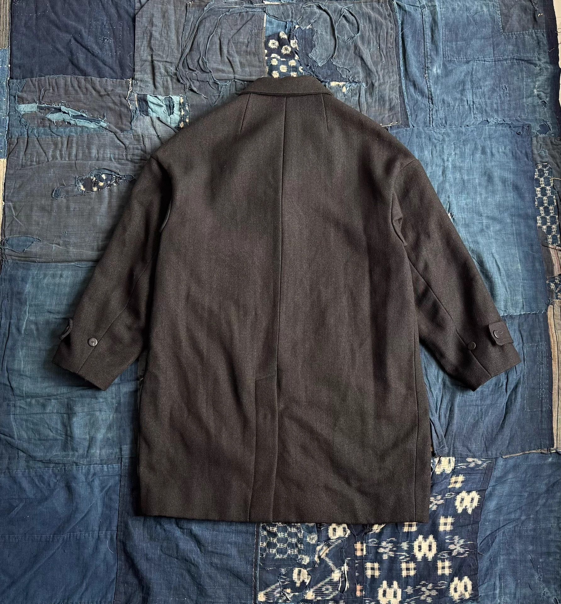 Visvim VISVIM 25AW HAMMONS COAT Linen Blend Black Size 2 Size US M / EU 48-50 / 2 - 3 Thumbnail