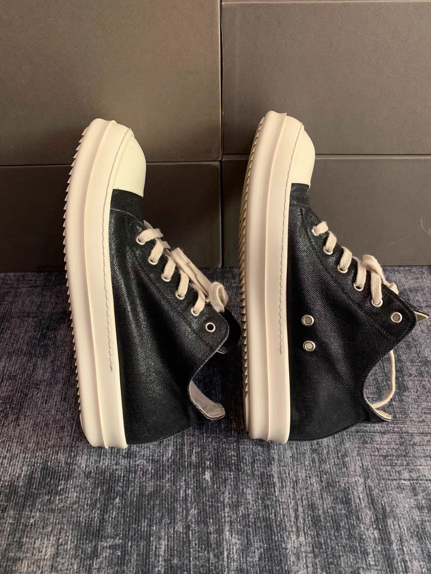 Rick Owens Rick Owens Waxed Turbo Cyclops Size US 8 / EU 41 - 3 Thumbnail
