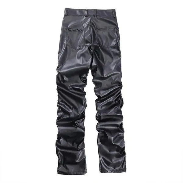 Japanese Brand × Jean Pu Leather Pants Size US 32 / EU 48 - 4 Thumbnail