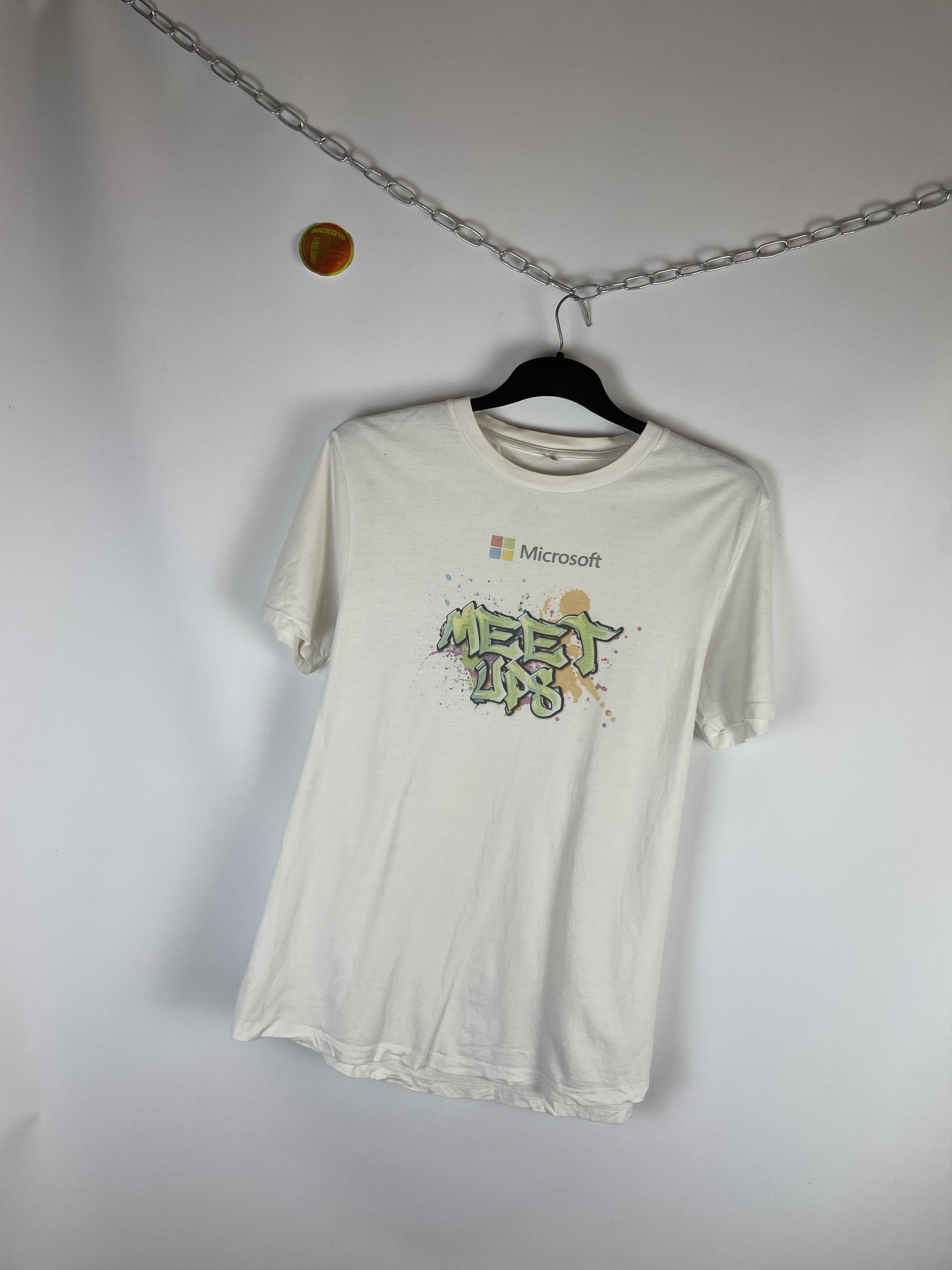 Vintage Vintage 90s Microsoft Tee T-Shirt Size US L / EU 52-54 / 3 - 2 Thumbnail
