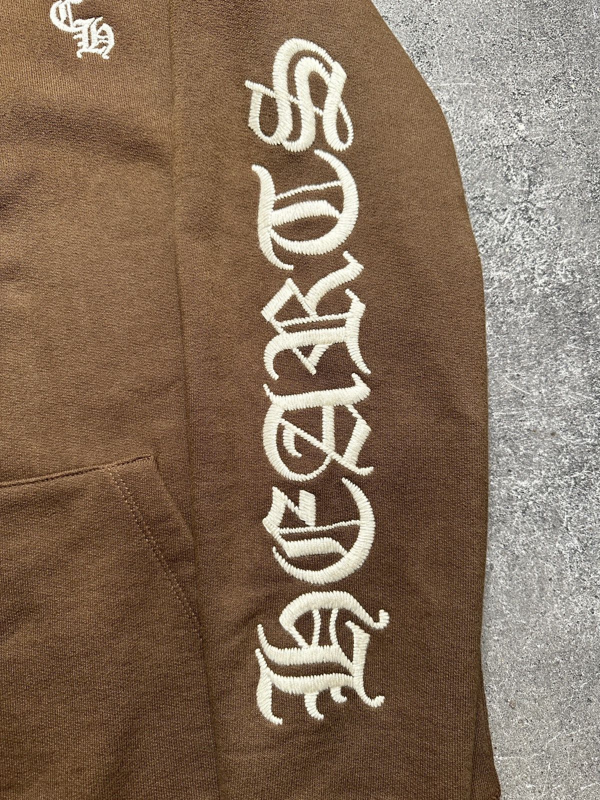 Chrome Hearts Chrome Hearts Slo Ride Brown Quarter Zip Size US L / EU 52-54 / 3 - 3 Thumbnail