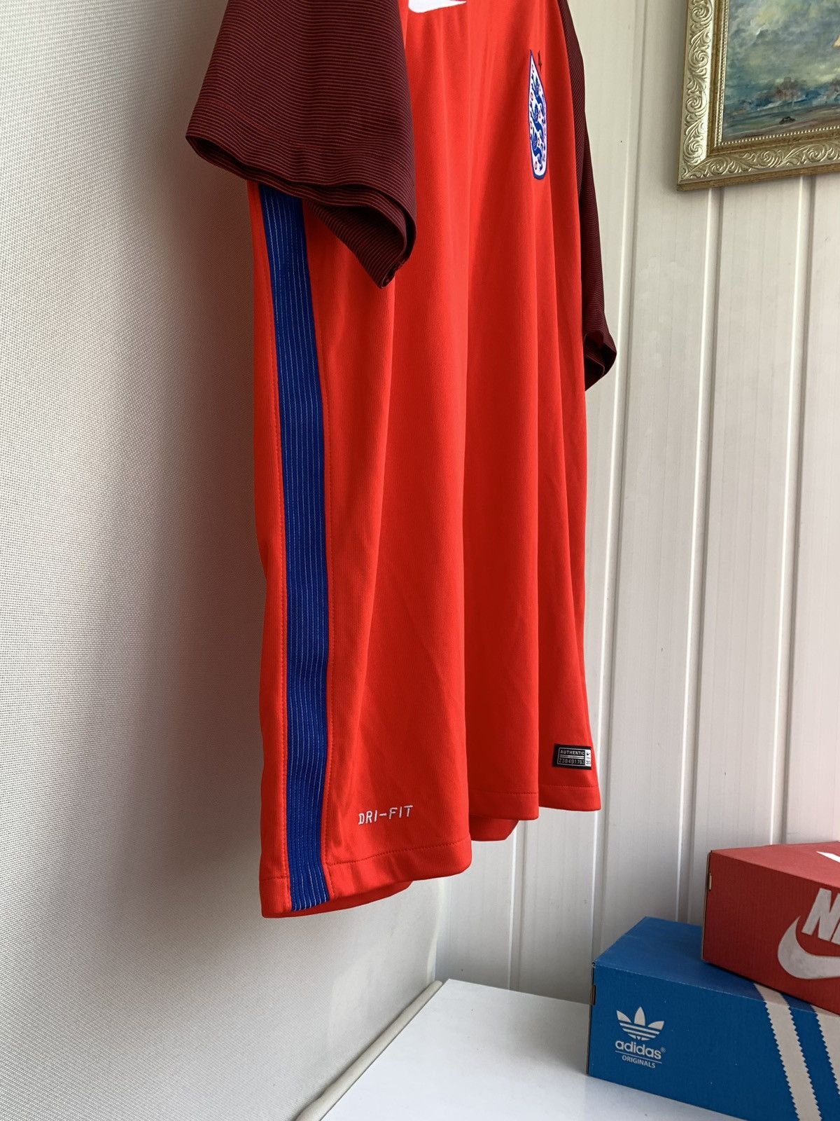 Nike Nike England 2016-2017 Away Shirt Soccer Jersey Size XL Size US XL / EU 56 / 4 - 6 Thumbnail