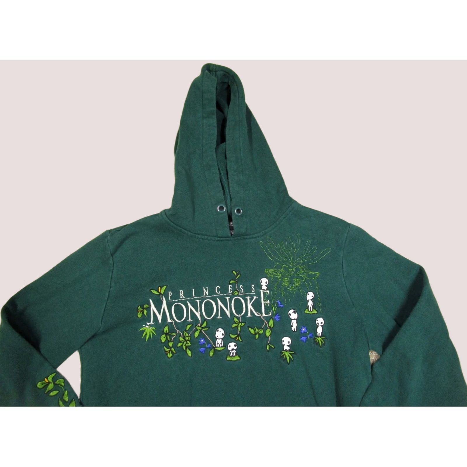 ESPIRIT Box Lunch Princess Mononoke Hoodie Men Small Green Graphic Print Pullover Hooded Pockets Embroidered Avatar Anime Vintage: No Size US S / EU 44-46 / 1 - 1 Thumbnail
