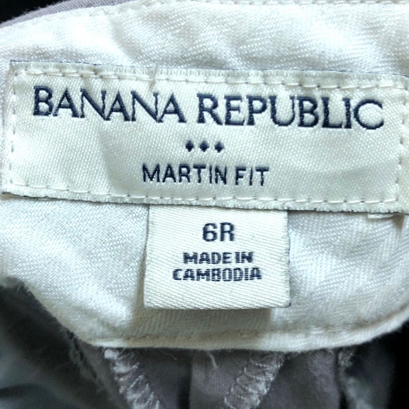 Banana Republic Banana Republic Womens Pants Gray Mid Rise Martin Fit Straight Stretch 6 Pants WWNS Regular Casual Workwear Office Dress Pants Girls Womens Size 30" / US 8 / IT 44 - 5 Thumbnail