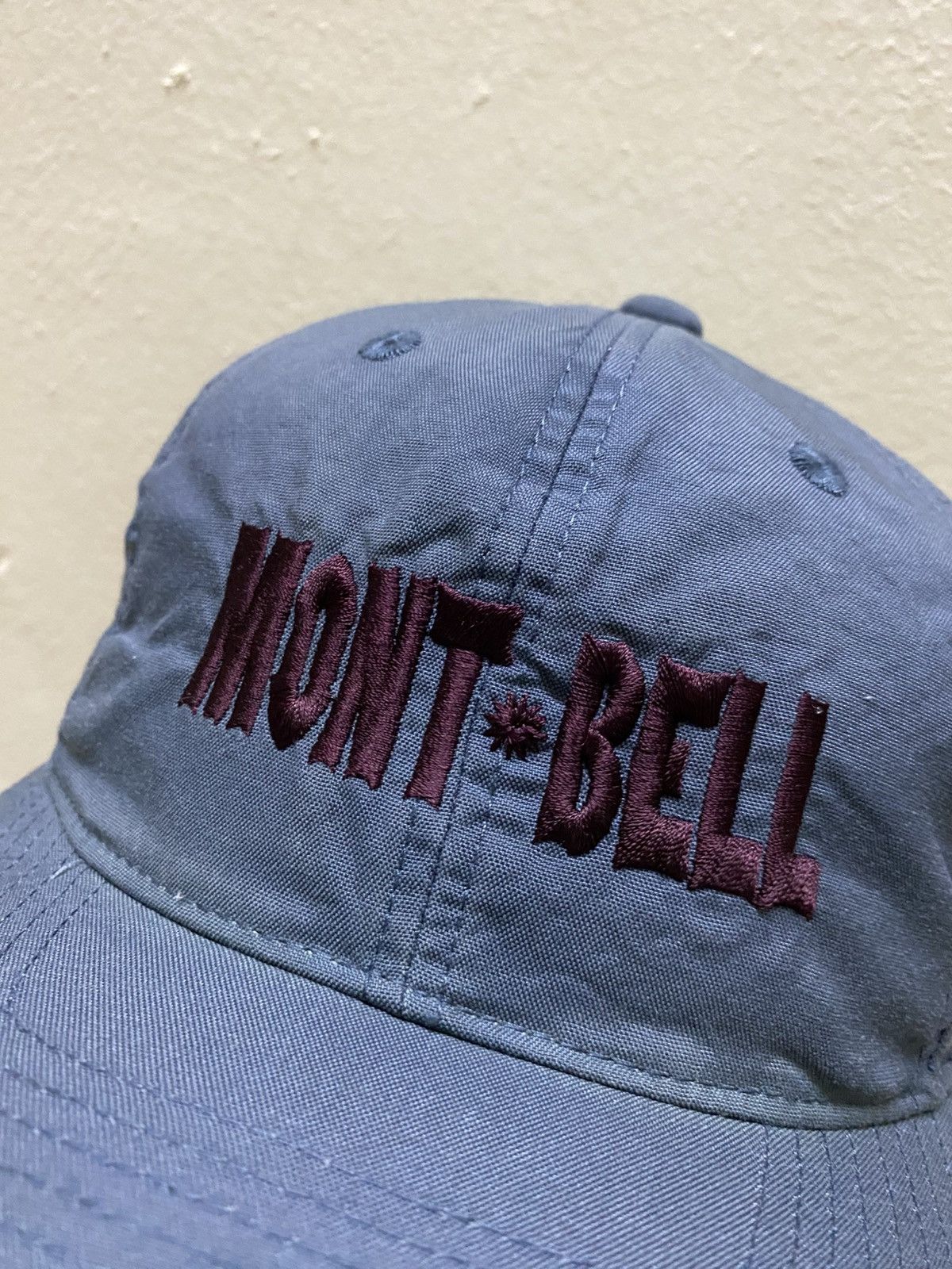 Montbell × Vintage Vintage Polyster Snapback Montbell Cap Hat Size ONE SIZE - 2 Thumbnail