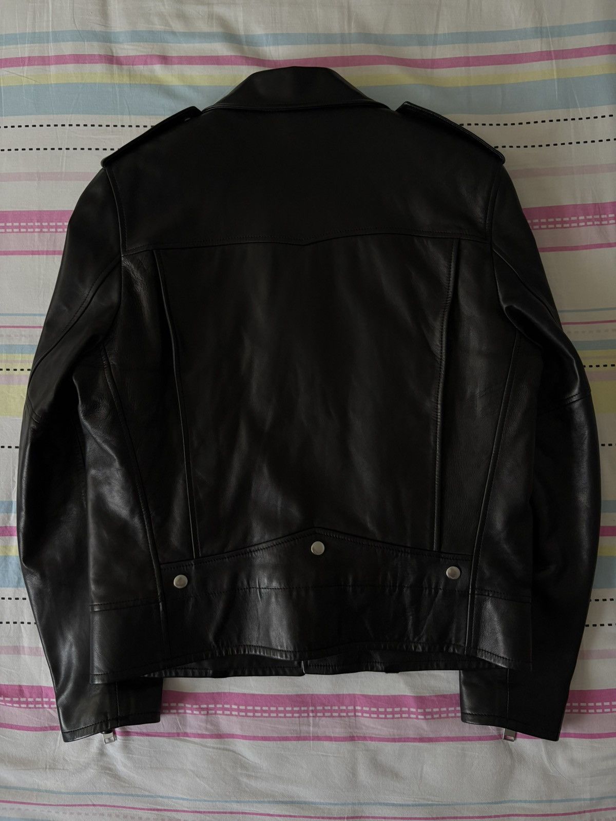 Saint Laurent Paris Saint Laurent L01 2016 Leather Jacket Size US L / EU 52-54 / 3 - 9 Thumbnail
