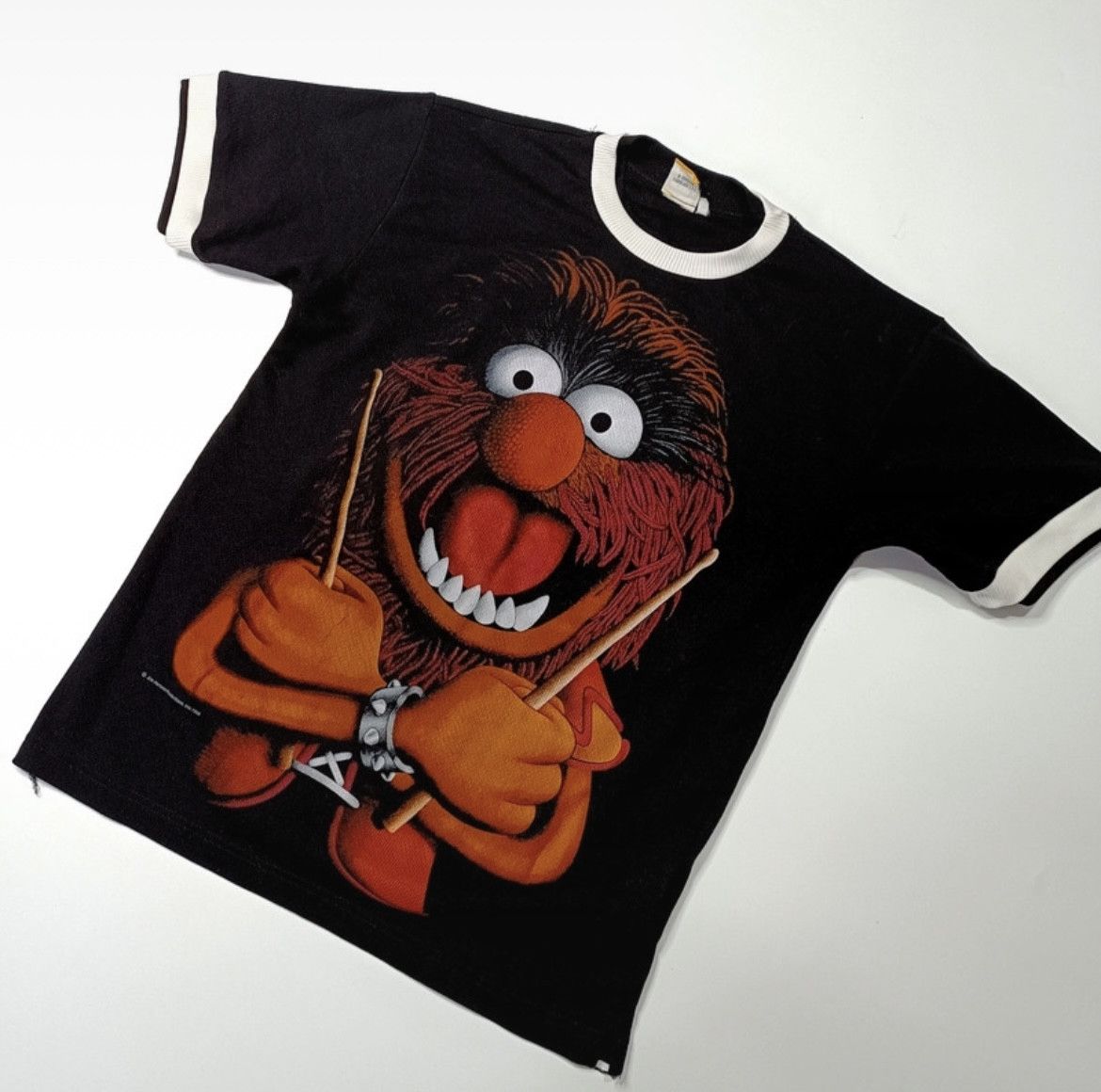 Henson Vintage 1998 Animal The Muppets Show T shirt Band Polyester Size US M / EU 48-50 / 2 - 2 Thumbnail