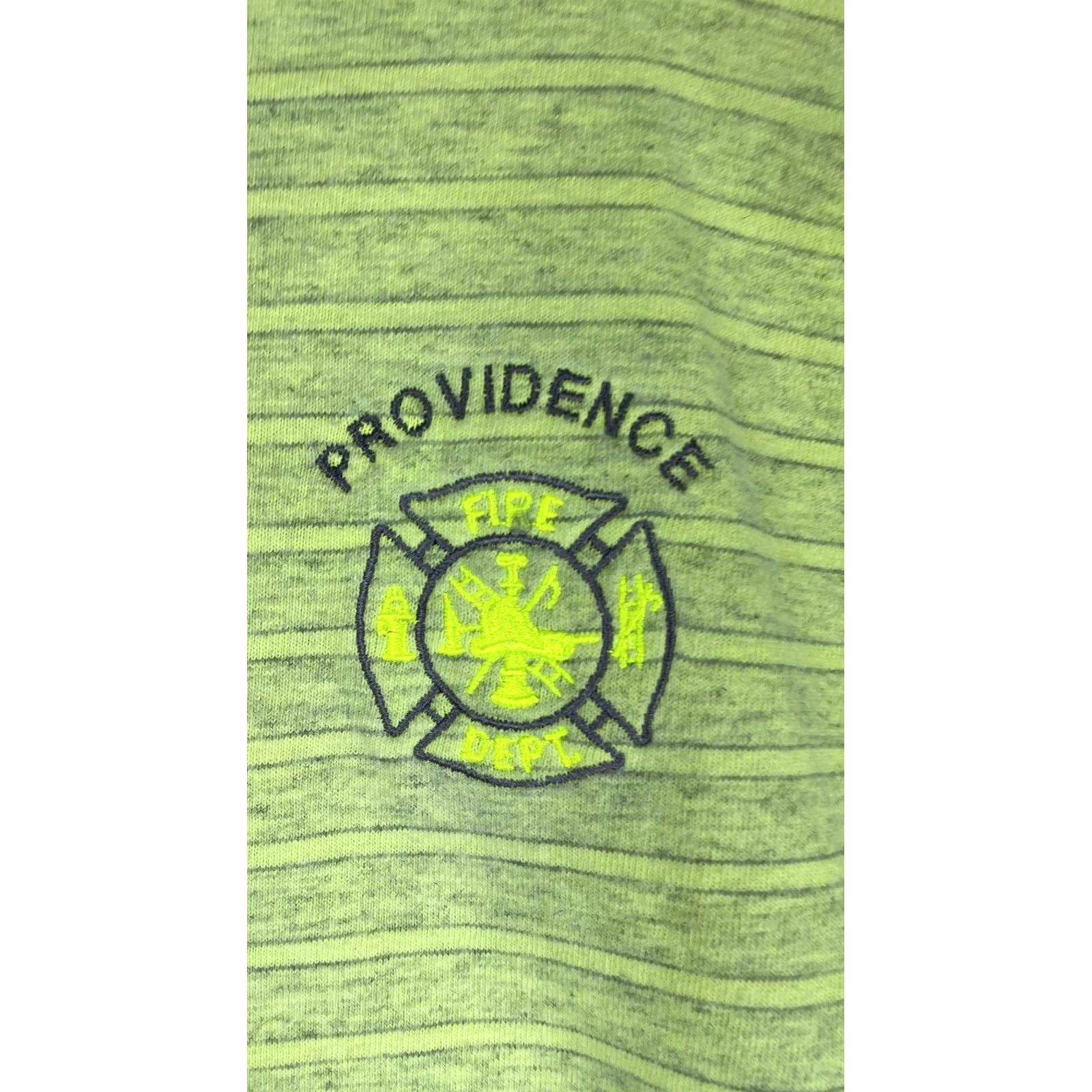 REEF Outer Reef Sweatshirt Mens XL Green Crewneck Pullover Providence Fire Dept Size US XL / EU 56 / 4 - 2 Thumbnail
