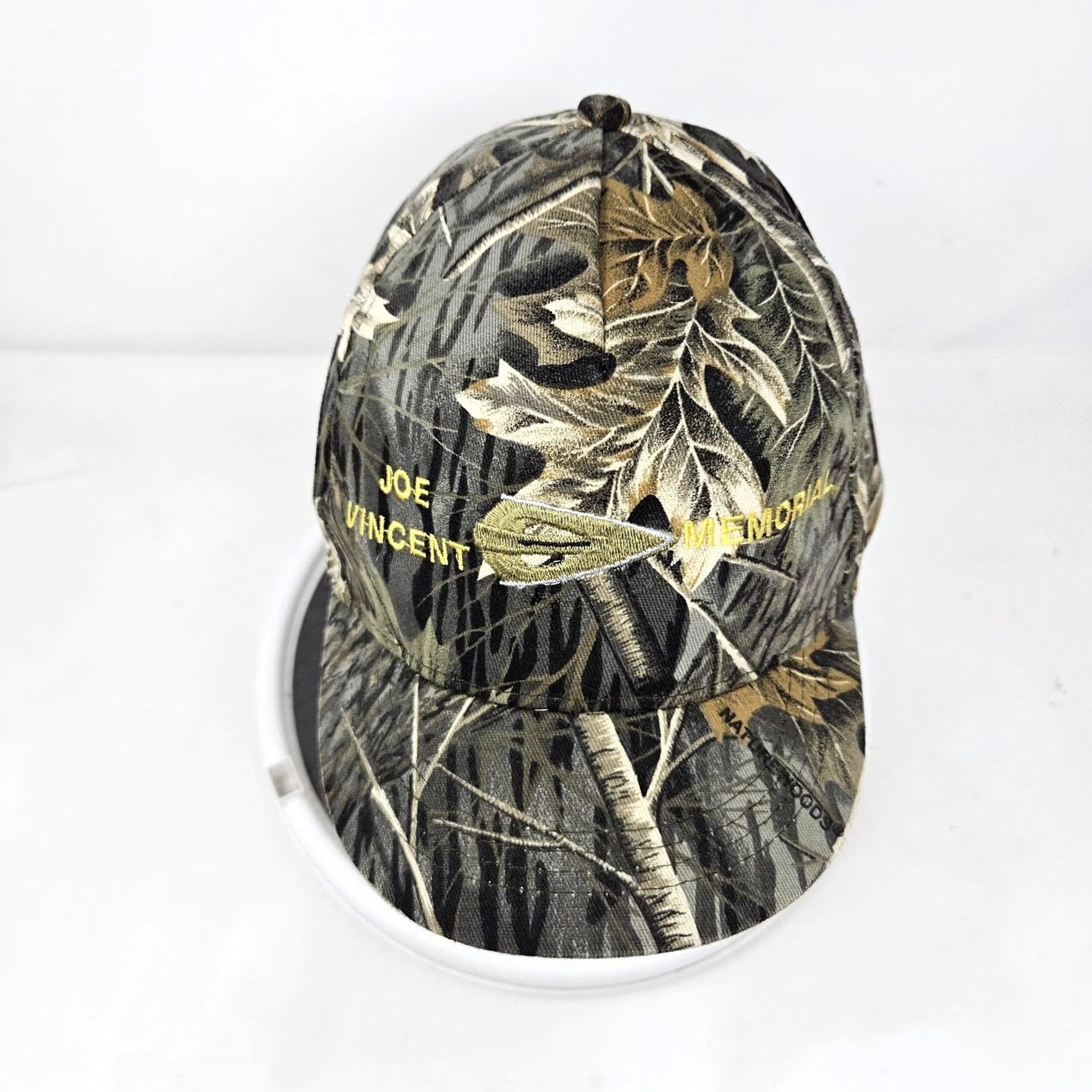 Vintage VINTAGE Joe Vincent Memorial Hat Cap Snap Back Camouflage Hunting Mens Cap Snapback Green One Size Camouflage Hunting Mens Daystone Size ONE SIZE - 2 Thumbnail