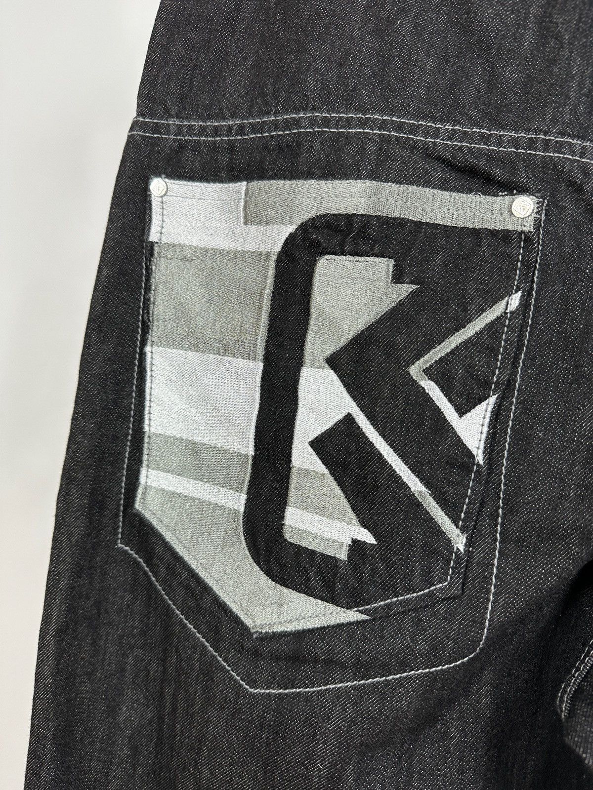 Karl Kani Vintage Karl Kani Baggy Rap Y2K Hip Hop Denim Jeans Pants Size US 32 / EU 48 - 10 Thumbnail