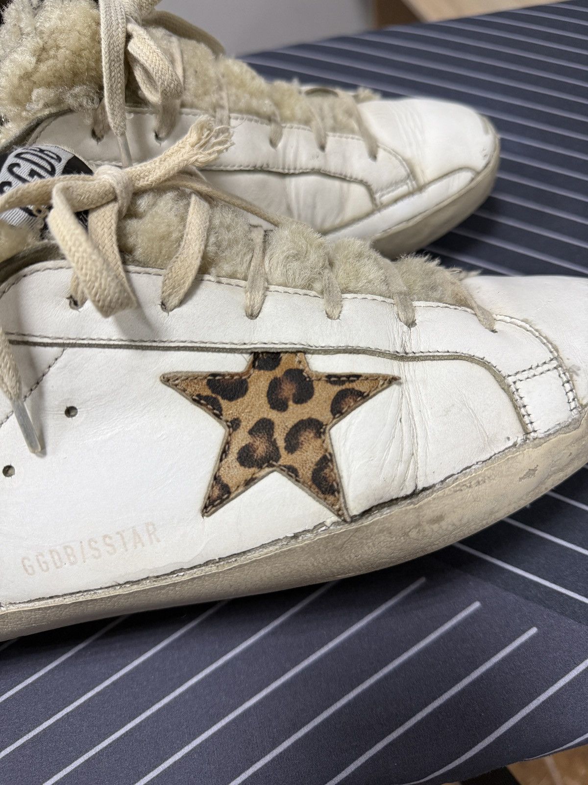 Golden Goose 🇮🇹 Golden Goose Superstar Leather Trainers GGDB Made in Italy Size US 9 / EU 42 - 13 Thumbnail