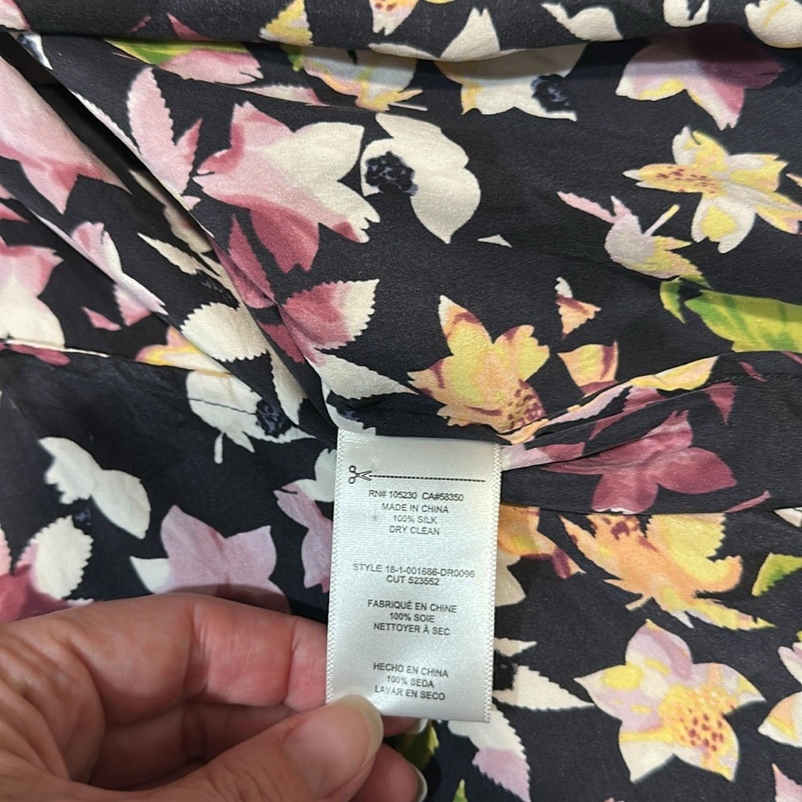 Equipment EQUIPMENT 100% Silk Small Dress Sleeveless Asymmetrical Midi Size S / US 4 / IT 40 - 6 Thumbnail