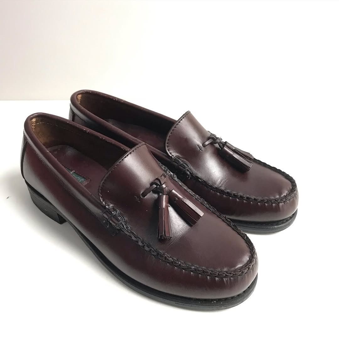G.H. Bass & Co. Vintage G.H bass weejuns larkin penny loafers adrian Tassel Size US 6.5 / EU 39-40 - 14 Thumbnail