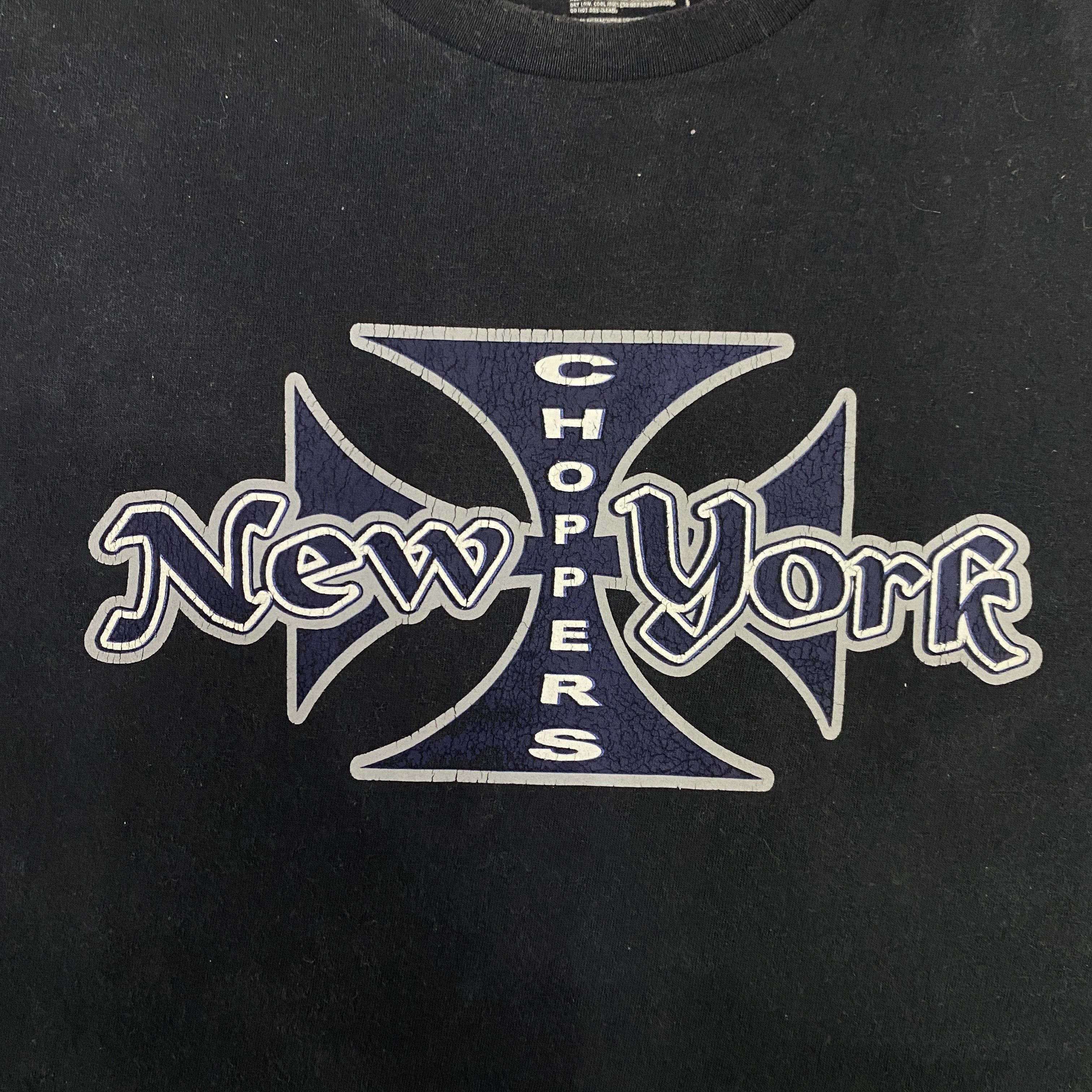 Vintage Vintage West Coast Choppers New York T-Shirt - H098 Size US XL / EU 56 / 4 - 3 Thumbnail