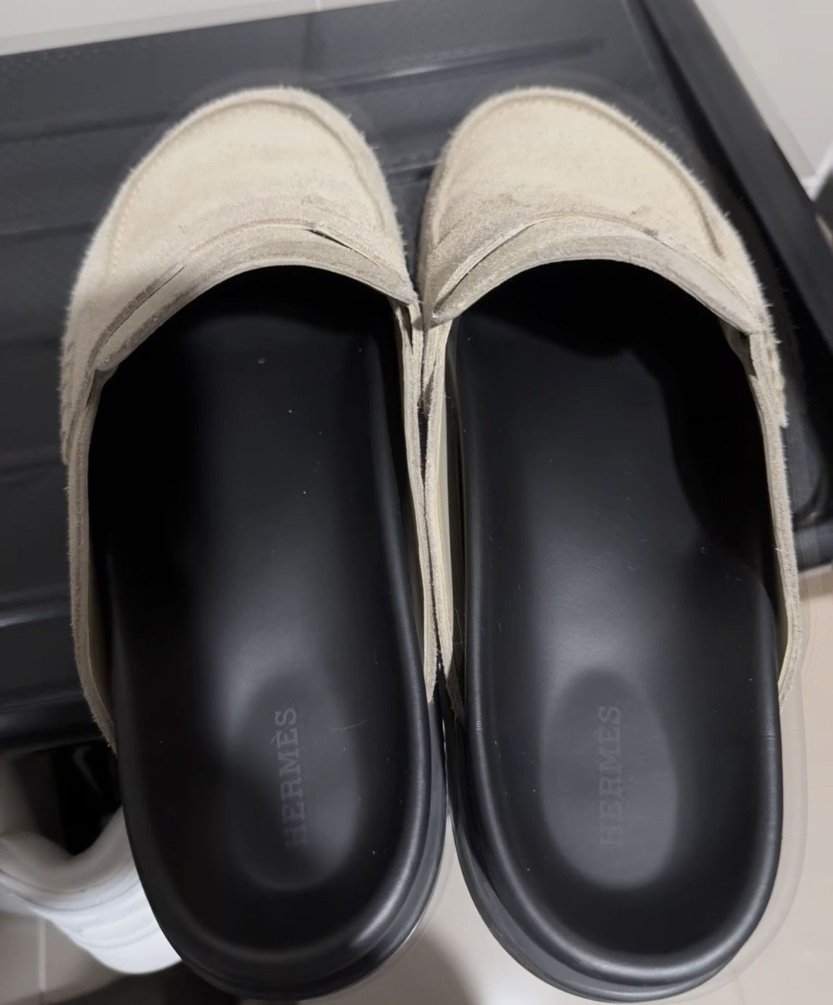 Hermes Hermes Mules size 43.5 wxx Size US 10.5 / EU 43-44 - 2 Thumbnail