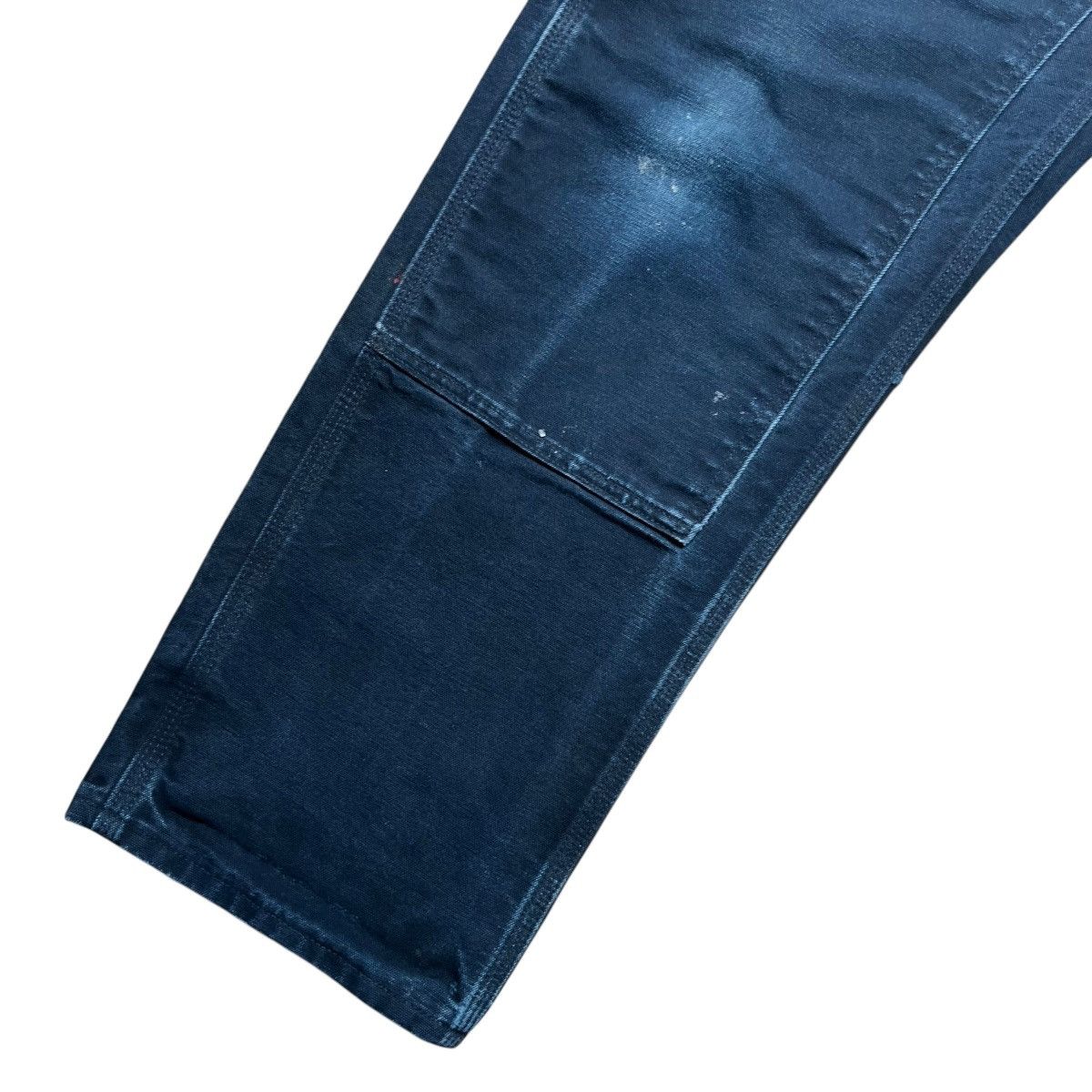 Carhartt × Vintage Carhartt Black Double Knee Carpenter Canvas Dungaree Pants Size US 31 - 8 Thumbnail