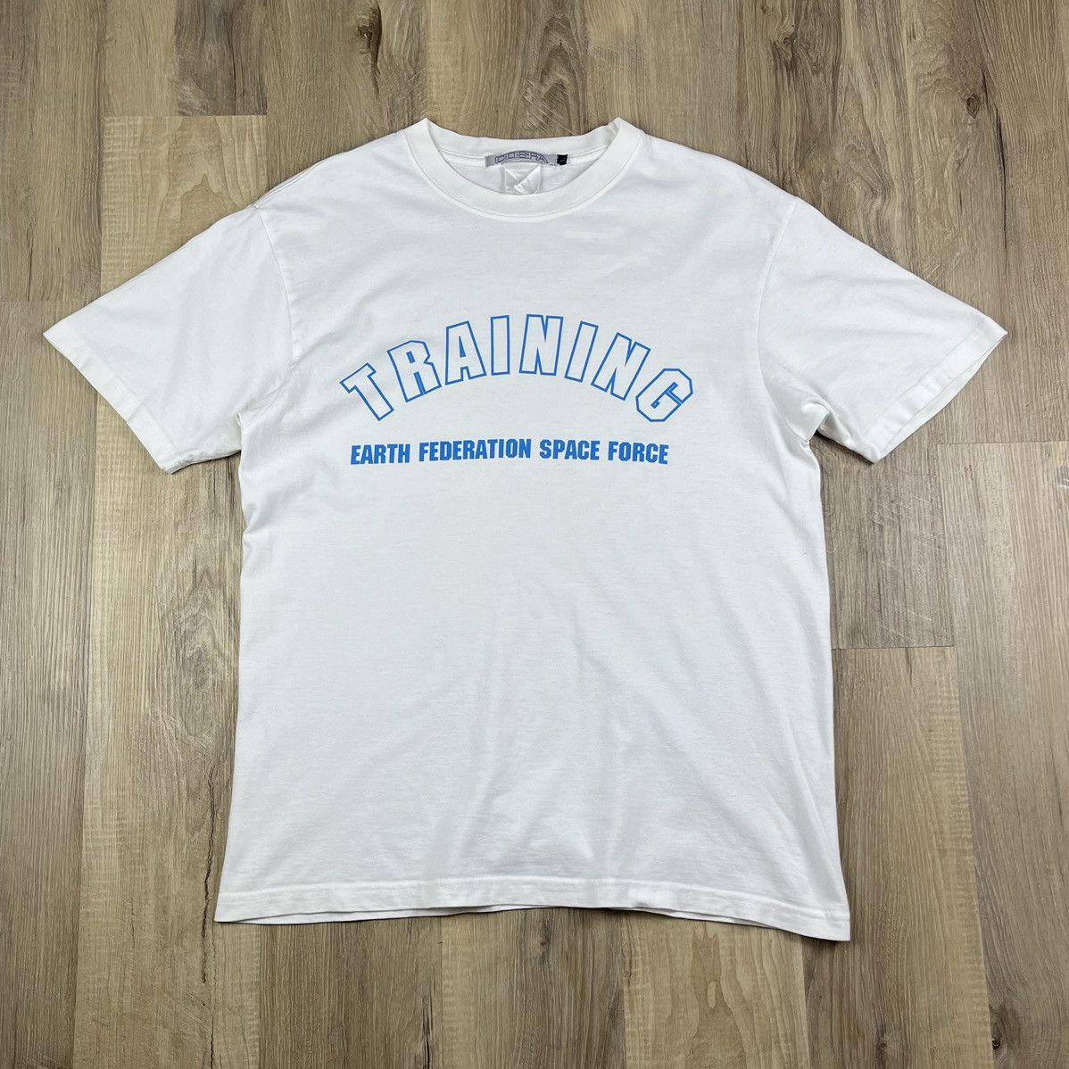 Japanese Brand × Vintage Cospa Gundam TGM-79C Anime White T-shirt Mens Large Size US L / EU 52-54 / 3 - 2 Thumbnail