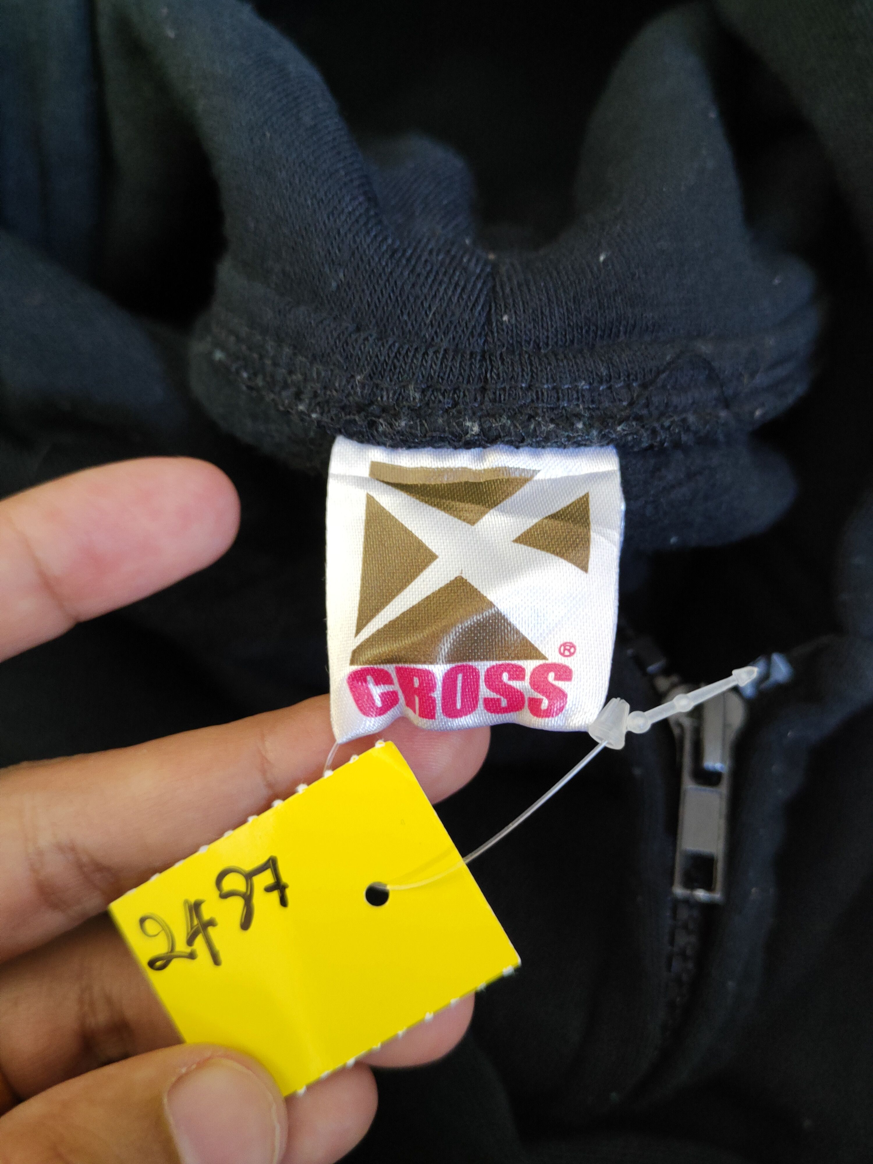 Japanese Brand DL Cross Black Skull punk Hoodie Sweaters #2487 Size US M / EU 48-50 / 2 - 12 Thumbnail