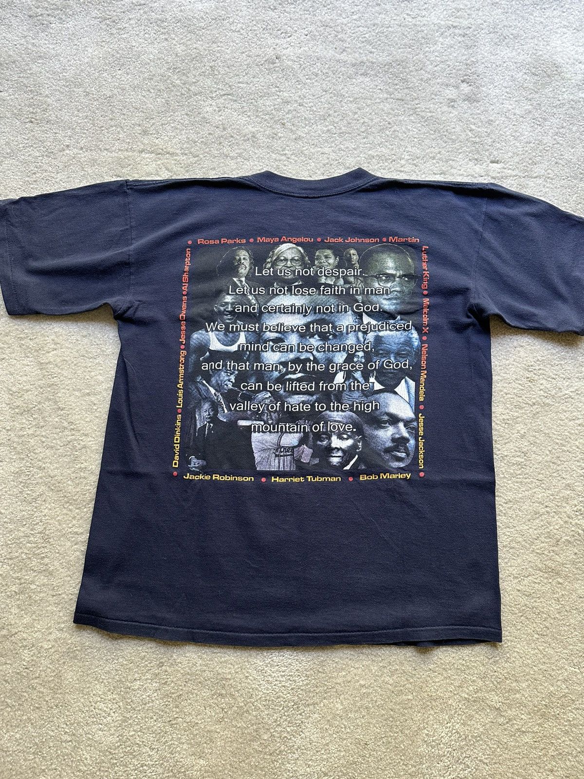 Vintage vintage martin luther king t shirt L Size US L / EU 52-54 / 3 - 2 Thumbnail