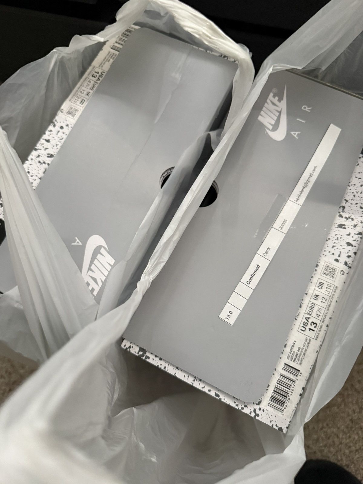 Jordan Brand WOLF GREY 5’S Size US 13 / EU 46 - 7 Thumbnail