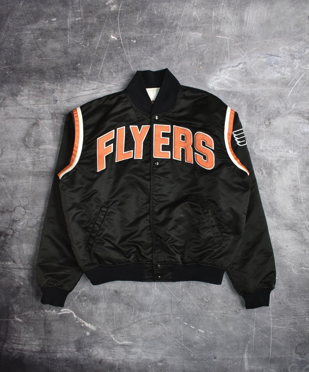 image of Vintage 90's Philadelphia Flyers Nhl Starter Jacket (Xl) in Black, Men's