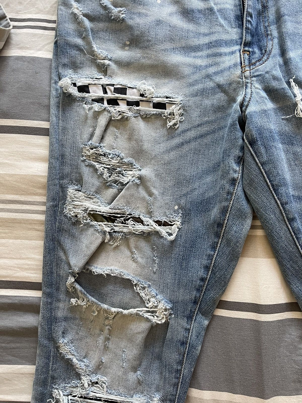 Amiri Final Price Amiri Bandana jeans Size US 34 / EU 50 - 4 Thumbnail