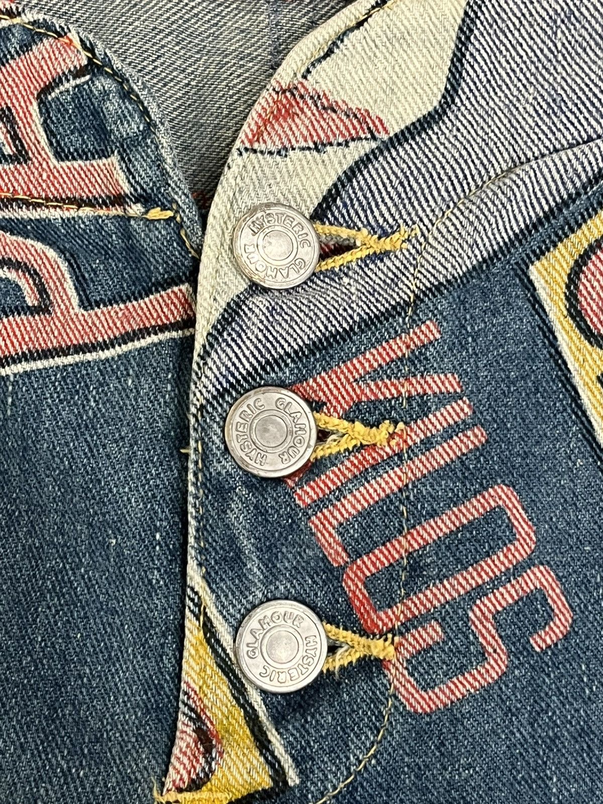 Hysteric Glamour × Vintage 90s Vintage Hysteric Glamour Jeans Size US 27 - 2 Thumbnail