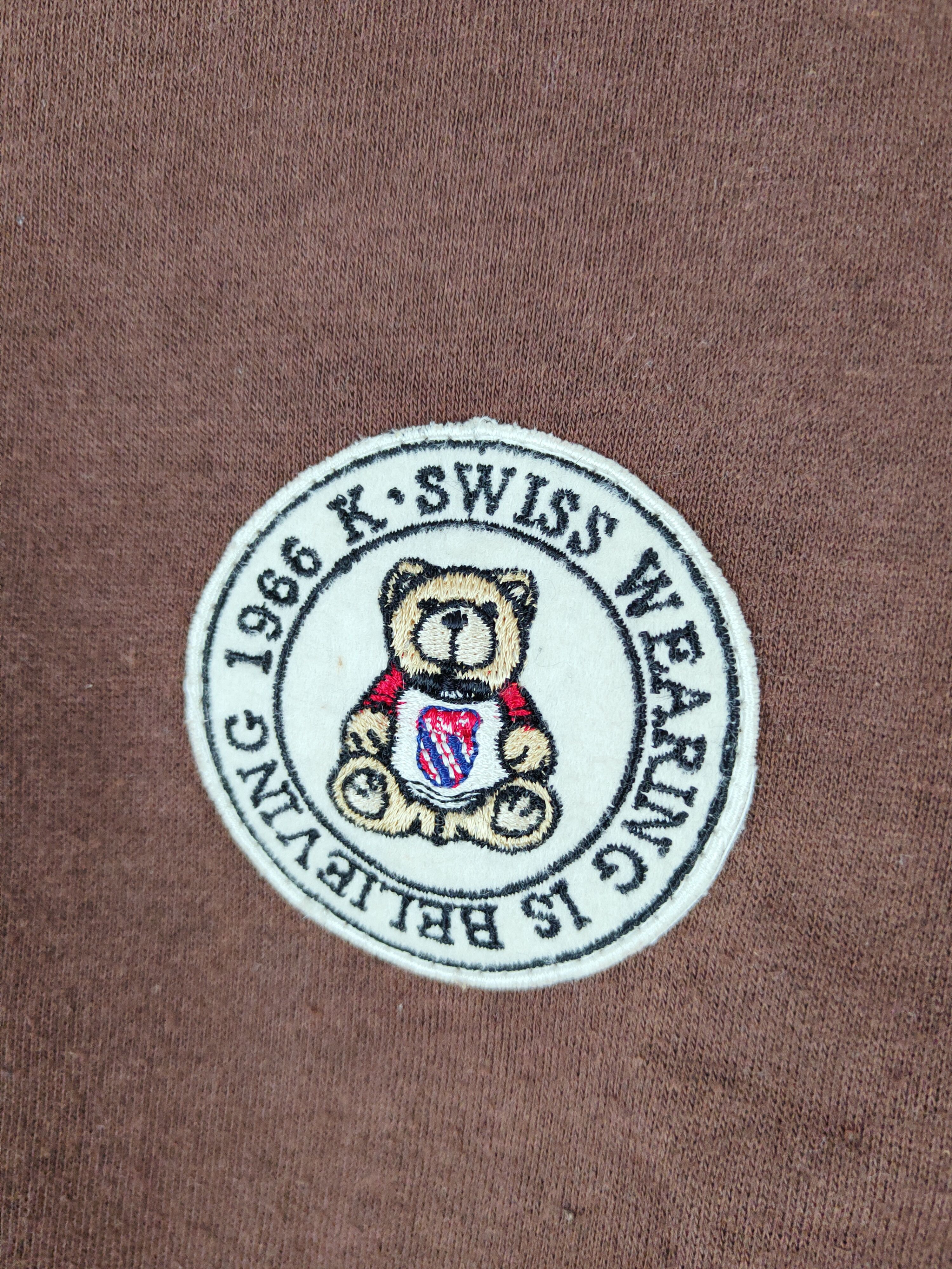 K-Swiss K Swiss Dark Brown Vintage Varsity Jackets Size US M / EU 48-50 / 2 - 5 Thumbnail