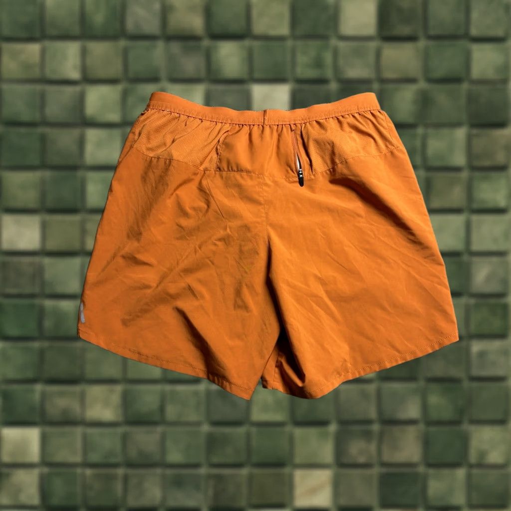 Nike Nike Flex Stride Shorts Mens Large Burnt Orange Run 2 in 1 Lined Brief CJ5459 Size US 33 - 1 Thumbnail