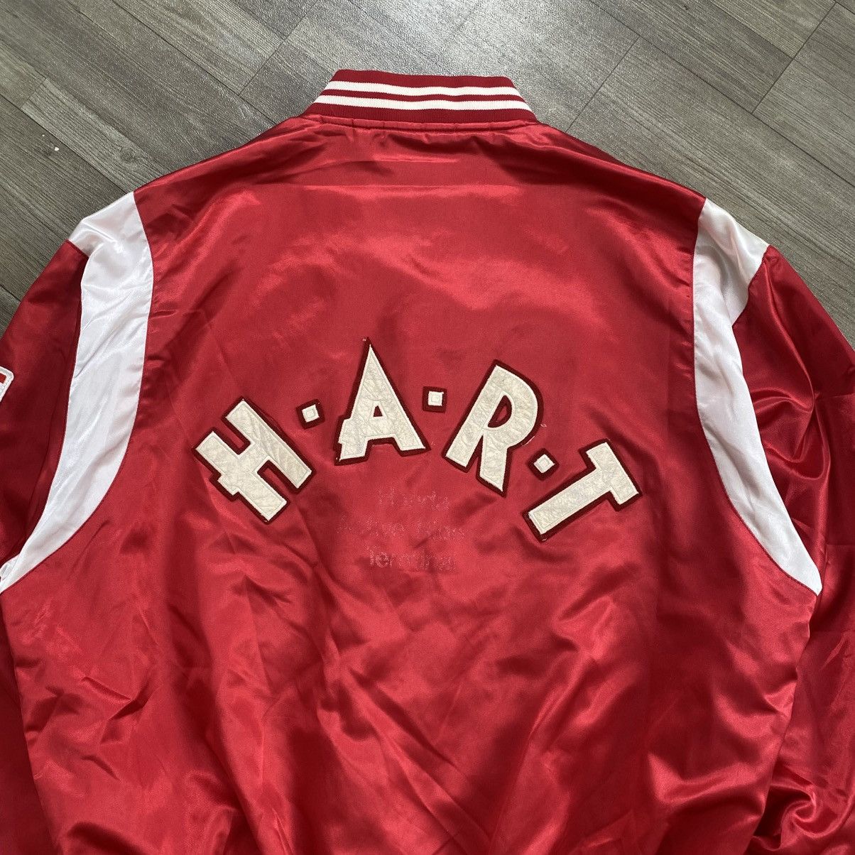 Honda Vintage H.A.R.T Honda Active Riders Terminal Varsity Jacket Size US M / EU 48-50 / 2 - 2 Thumbnail