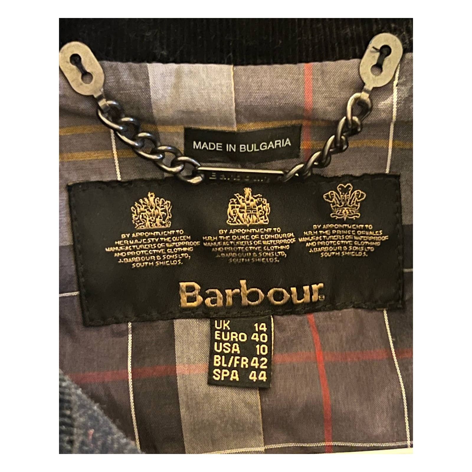Barbour Barbour 'Commander' Mixed Wool Coat Size US/10 Size L / US 10 / IT 46 - 6 Thumbnail
