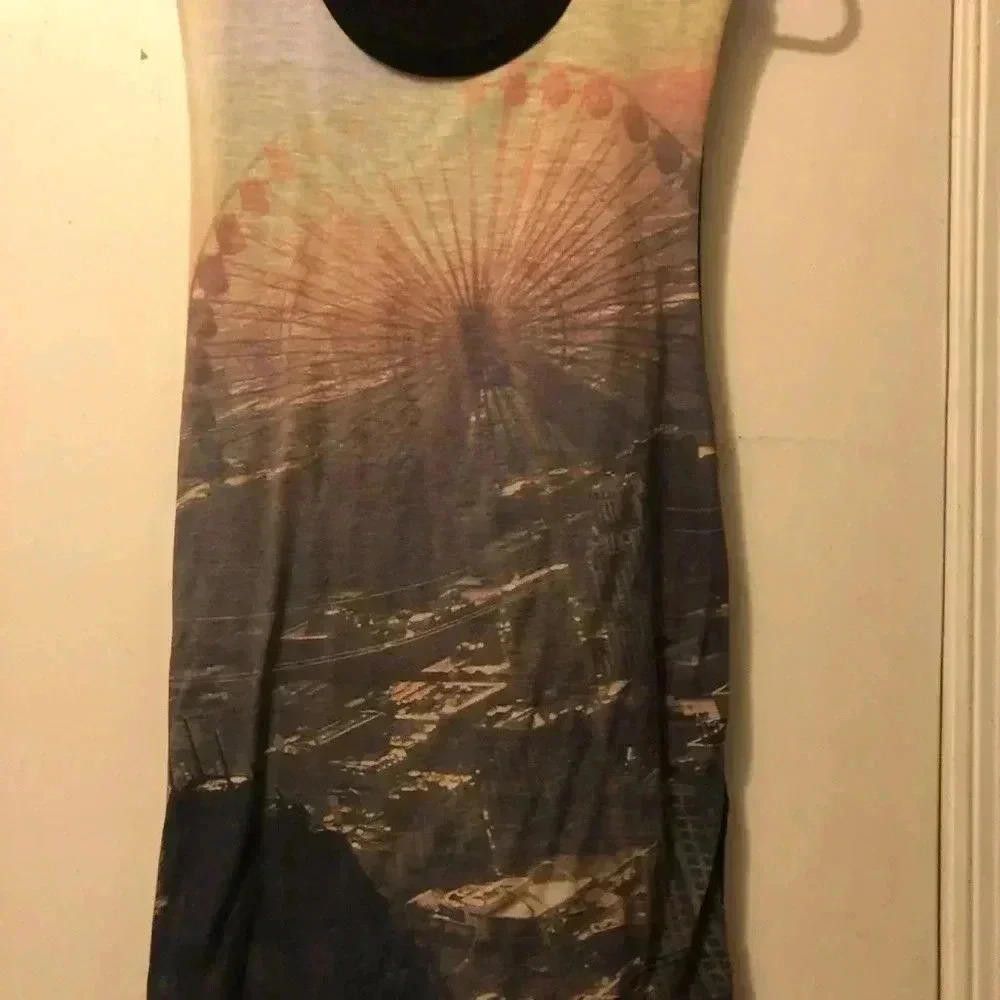 Designer Divergent Graphic Tank Top - Unique Design Size S / US 4 / IT 40 - 4 Thumbnail