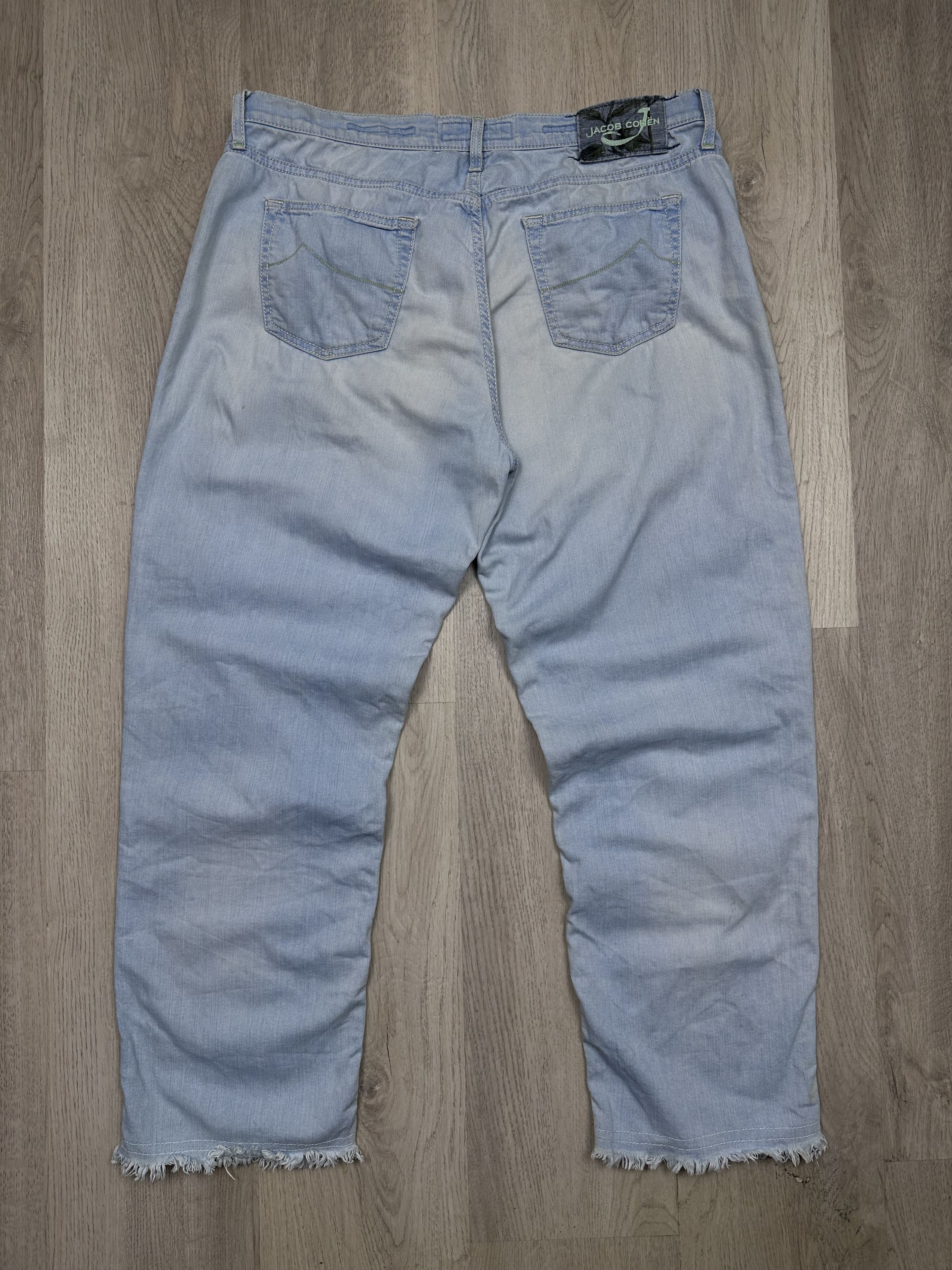 Jacob Cohen × Vintage Jacob Cohen Vintage Womens Denim Pants Jeans Size 34" / US 12 / IT 48 - 7 Thumbnail