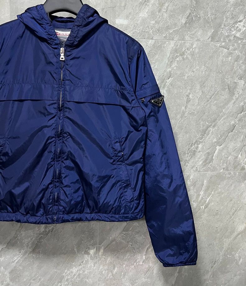 Prada Prada Nylon jacket and cotton jacket 2503-Nextarrow Size S / US 4 / IT 40 - 3 Thumbnail