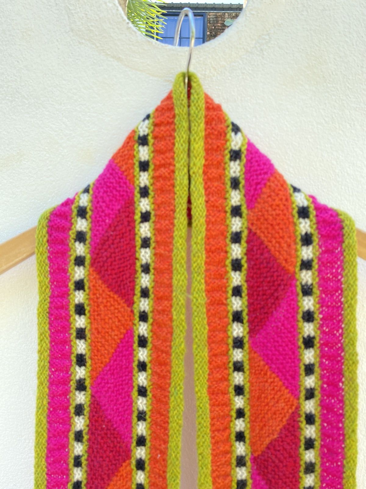 Designer Colorful Knit Fashion Scarf Size ONE SIZE - 12 Thumbnail
