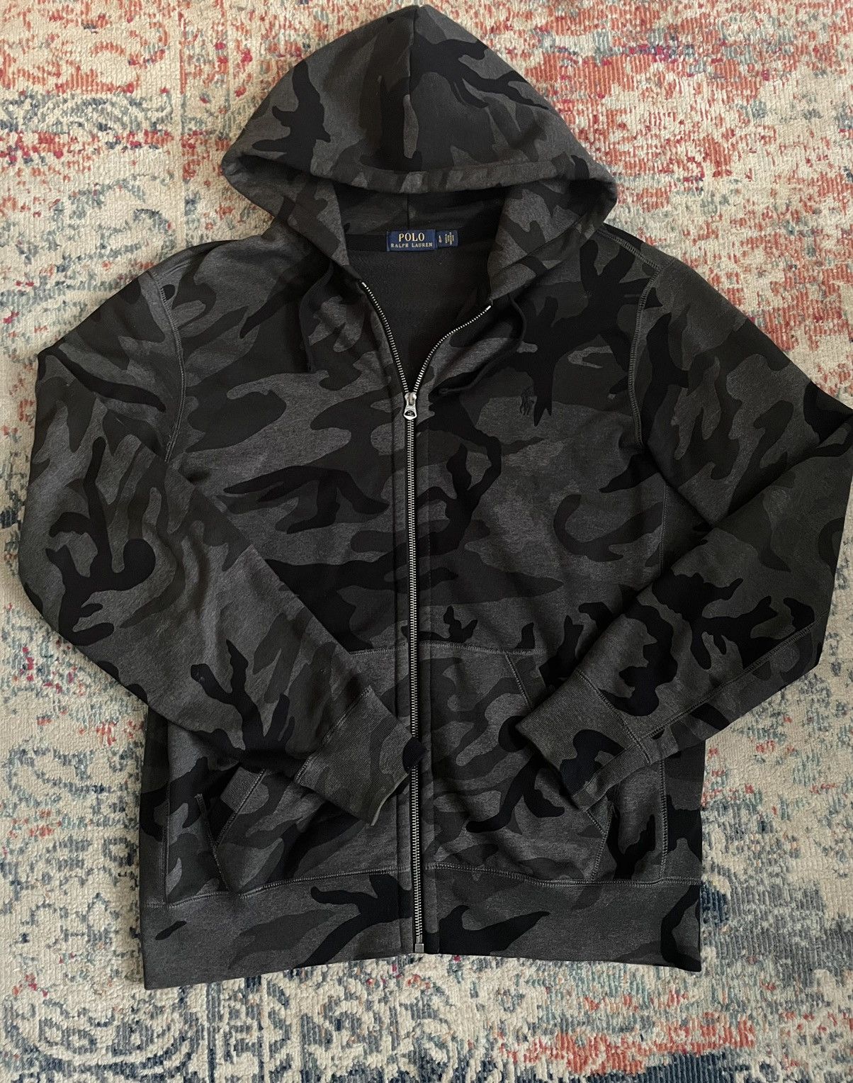 Polo Ralph Lauren Camouflage Softshell Performance newest FZ Jacket