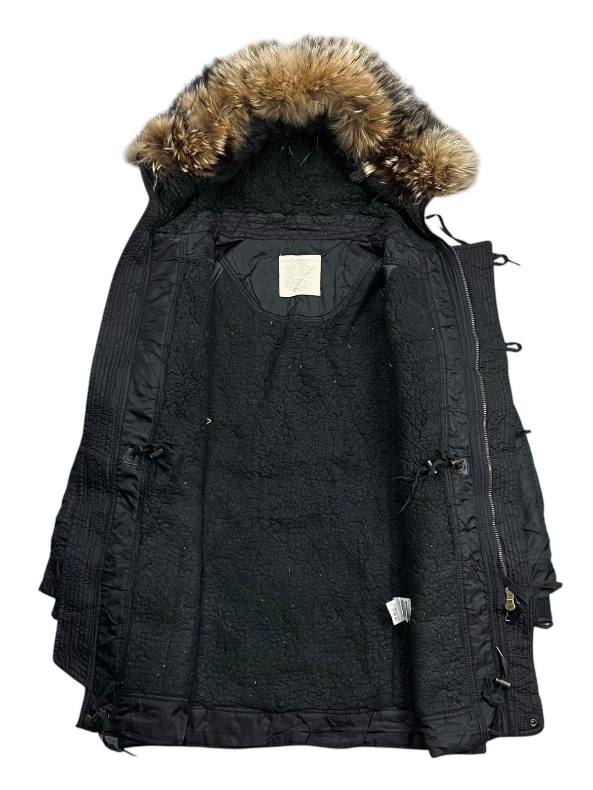 If Six Was Nine 2000s GOA - Apocalypse Fur Hoodie Jacket Size US M / EU 48-50 / 2 - 2 Thumbnail