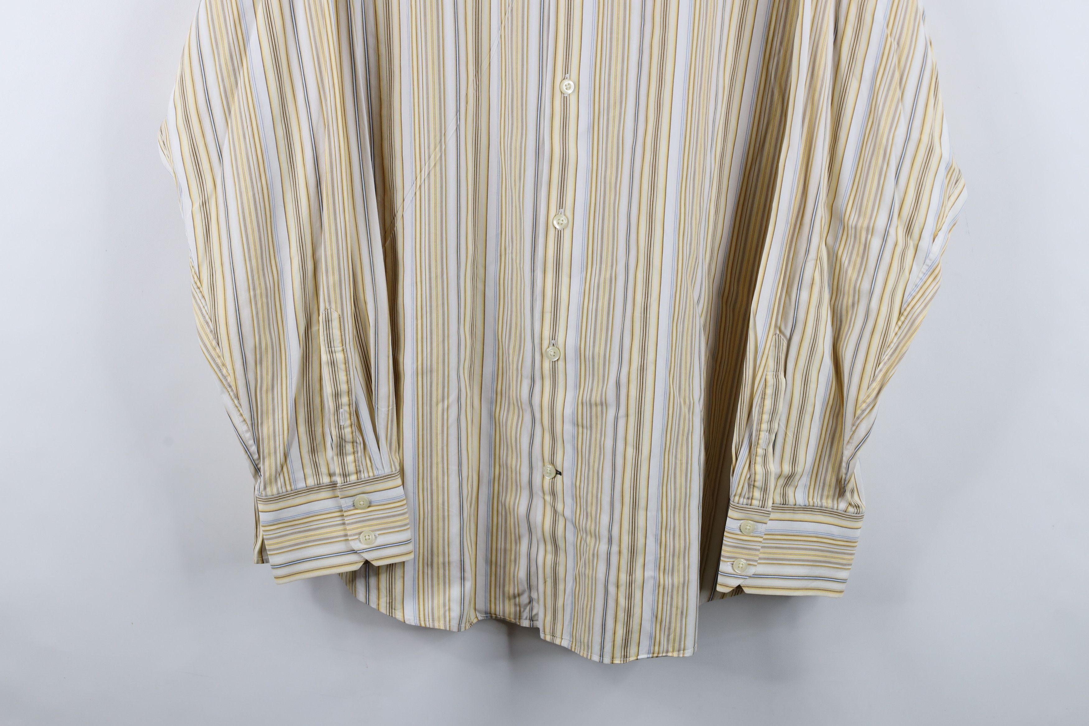 Banana Republic Vintage Y2K Banana Republic Collared Button Shirt Italy Size US XL / EU 56 / 4 - 3 Thumbnail