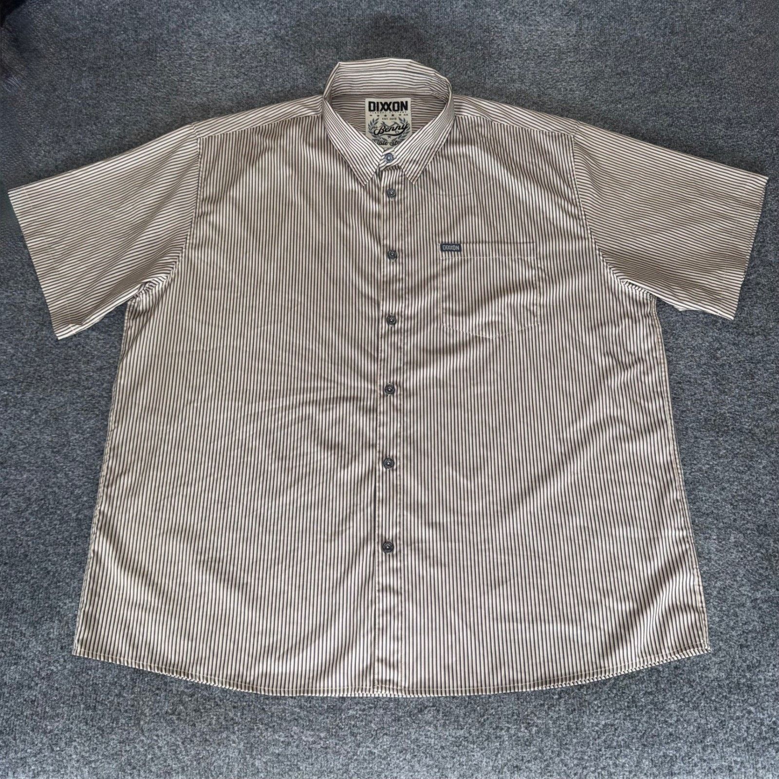 Other DIXXON Flannel Co The Benny Triple Stripe Shirt Mens 4XL Size US XXL / EU 58 / 5 - 1 Thumbnail
