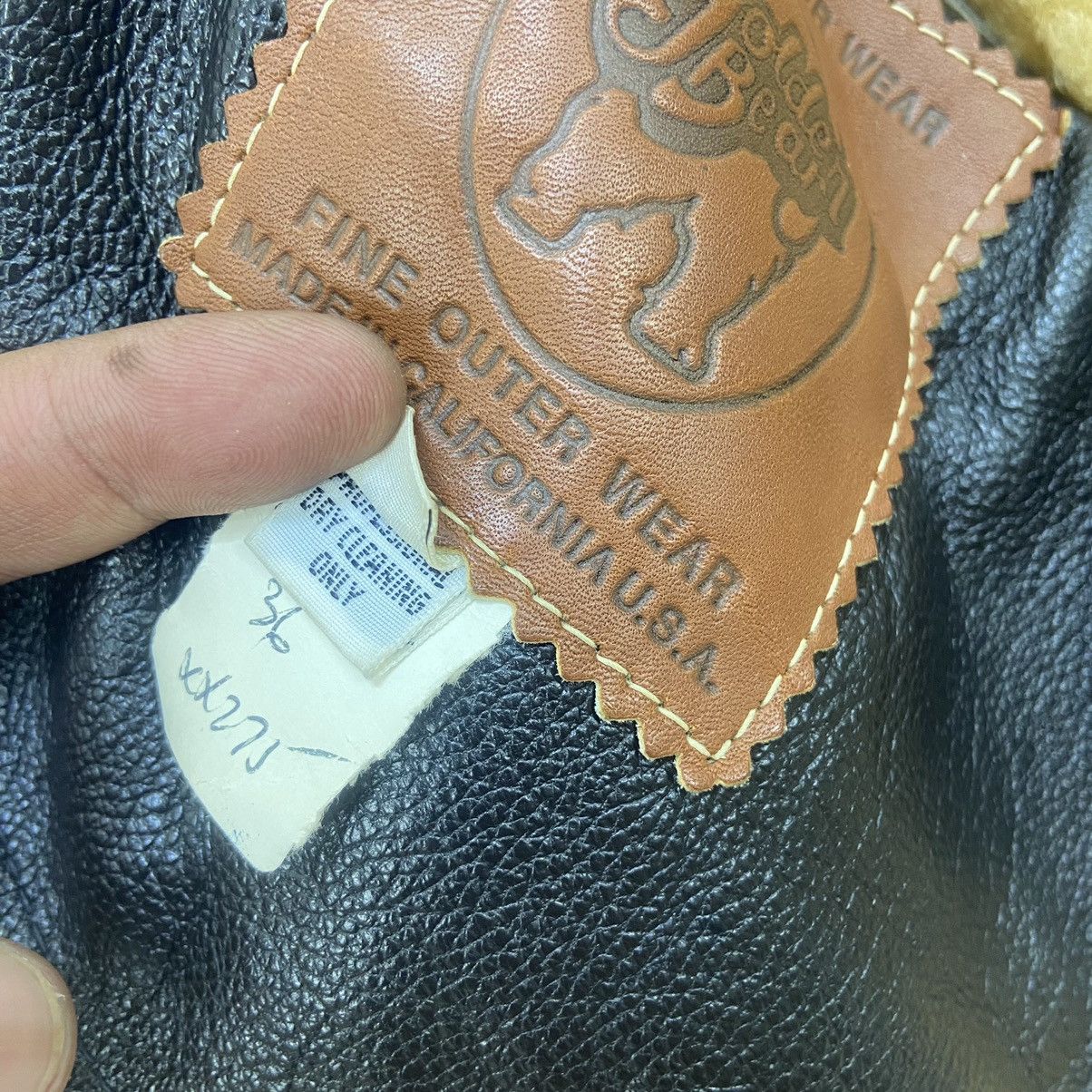 Golden Bear Vintage Golden Bear B 3 Military Sherling Sheepskin Coat Size US S / EU 44-46 / 1 - 25 Thumbnail