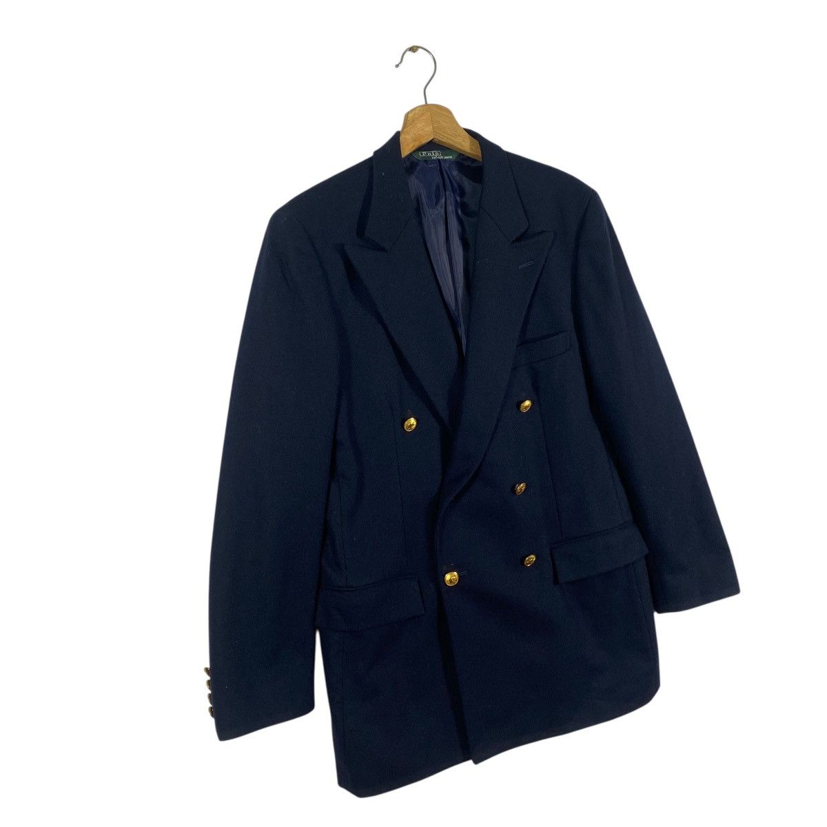 Polo Ralph Lauren Vintage Polo Ralph Lauren Double Breasted Blazer Size 170 Size 40R - 3 Thumbnail