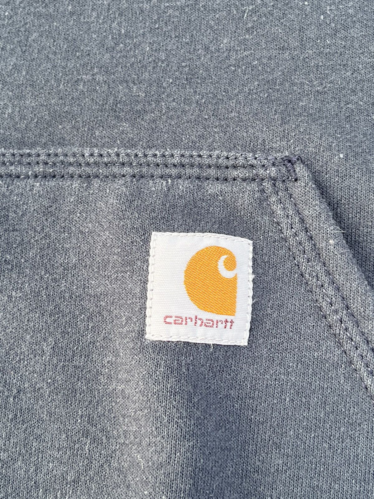 Carhartt Vintage Y2K Carhartt Work Hoodie Original Fit Size US XXL / EU 58 / 5 - 4 Thumbnail
